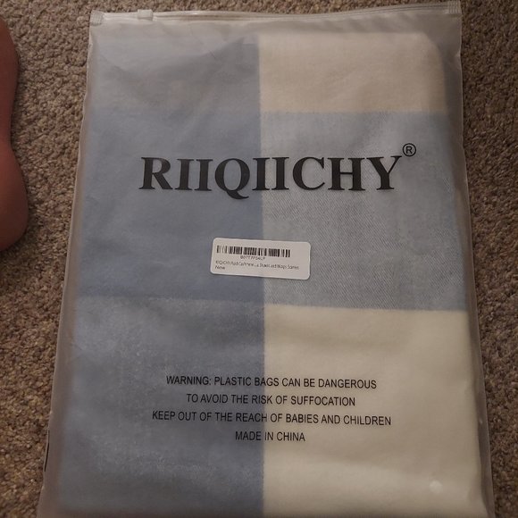 RIIQIICHY Multicolored Pashmina Scarf NIB (From Amazon) - Picture 4 of 5